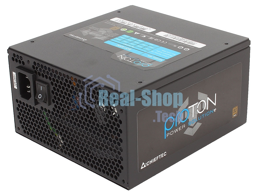 Блок питания Chieftec BDF-1000C, 1000Вт, 80 PLUS Bronze, 140мм, модульный, черный