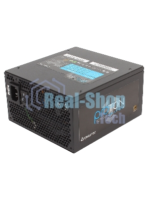 Блок питания Chieftec BDF-1000C, 1000Вт, 80 PLUS Bronze, 140мм, модульный, черный