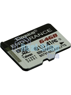 Флеш карта microSD 64Gb Kingston microSDНC Class 10 A1 UHS-I Endurance 95R/30W Card Only