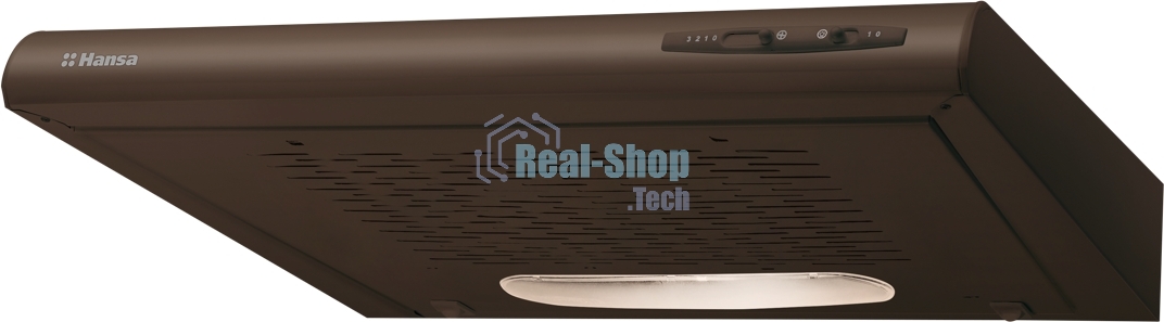 Вытяжка козырьковая Hansa OSC5111BH коричневый, 50 см, 200 куб. м/ч, 58 дБ