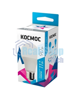 Лампа светодиодная LED BASIC A60 11Вт 220В E27 4500К Космос LkecLED11wA60E2745