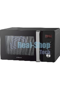 Микроволновая печь Hyundai HYM-M2062 черный, 23 л, 800 Вт, переключатели - поворотный механизм/кнопки