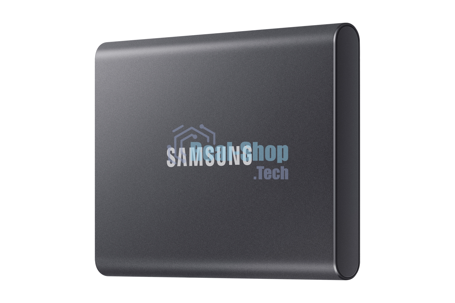 Внешний SSD Samsung T7, 2TB, USB 3.2 Gen 2 Type-C, R/W 1050/1000, титан