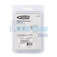 Скобы Gross 10 мм, для мебельного степлера, усиленные, тип 140, 1250 шт.