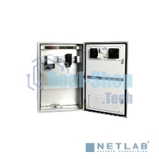 Шкаф уличный всепогодный настен. 9U (600х300), передняя дверь вент. (ШТВ-Н-9.6.3-4ААА)