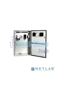 Шкаф уличный всепогодный настен. 9U (600х300), передняя дверь вент. (ШТВ-Н-9.6.3-4ААА)