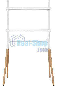 Подставка для телевизора Cactus CS-ST1247WTBCH белый/береза 49