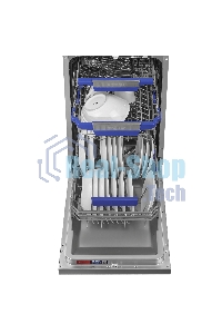 Посудомоечная машина Maunfeld MWF45331S, серебристый, 45 см, 10 компл., 49 дБ, класс A++