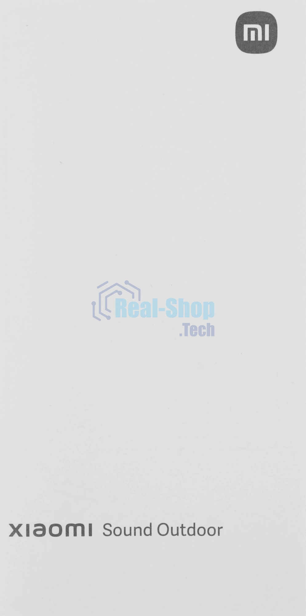 Портативная колонка Xiaomi Sound Outdoor 30W синий