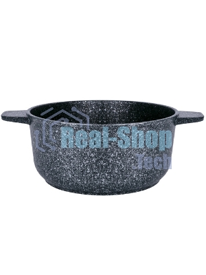 Кастрюля Maunfeld GRETA MF24GRTT01CR из литого алюминия со стеклянной крышкой, 24 см, 4 л