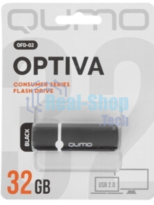 Флешка USB QUMO 32 Gb USB 2.0 Optiva 01 оранжевый корпус оранжевый