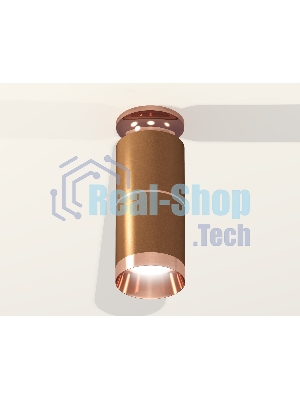 Светильник Ambrella Light XS6304210 SCF/PPG кофе песок/золото розовое полированное MR16 GU5.3 (N6906, C6304, A2063, N6135)