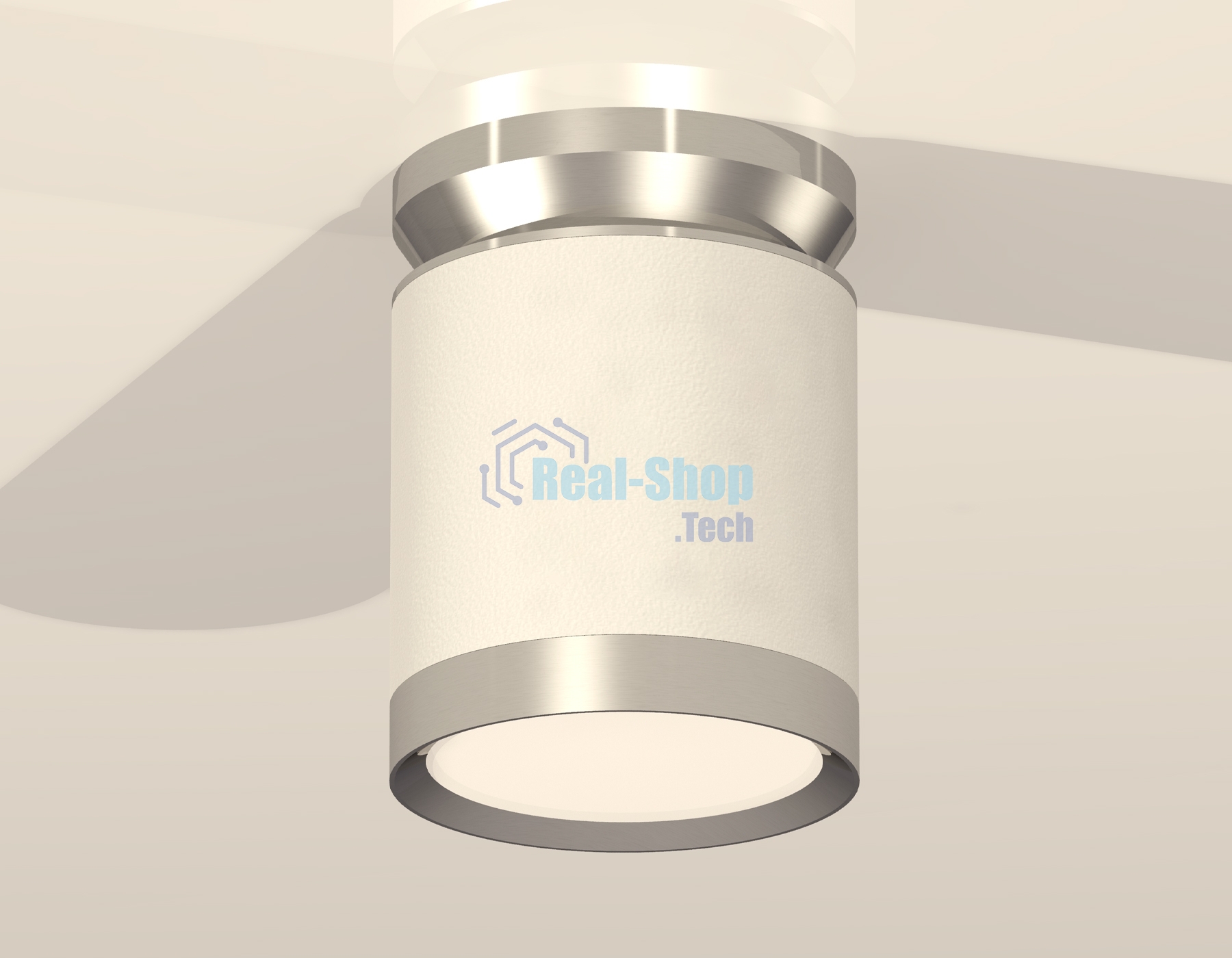 Светильник Ambrella Light XS8141025 SWH/PSL белый песок/серебро полированное GX53 (N8904, C8141, N8118)