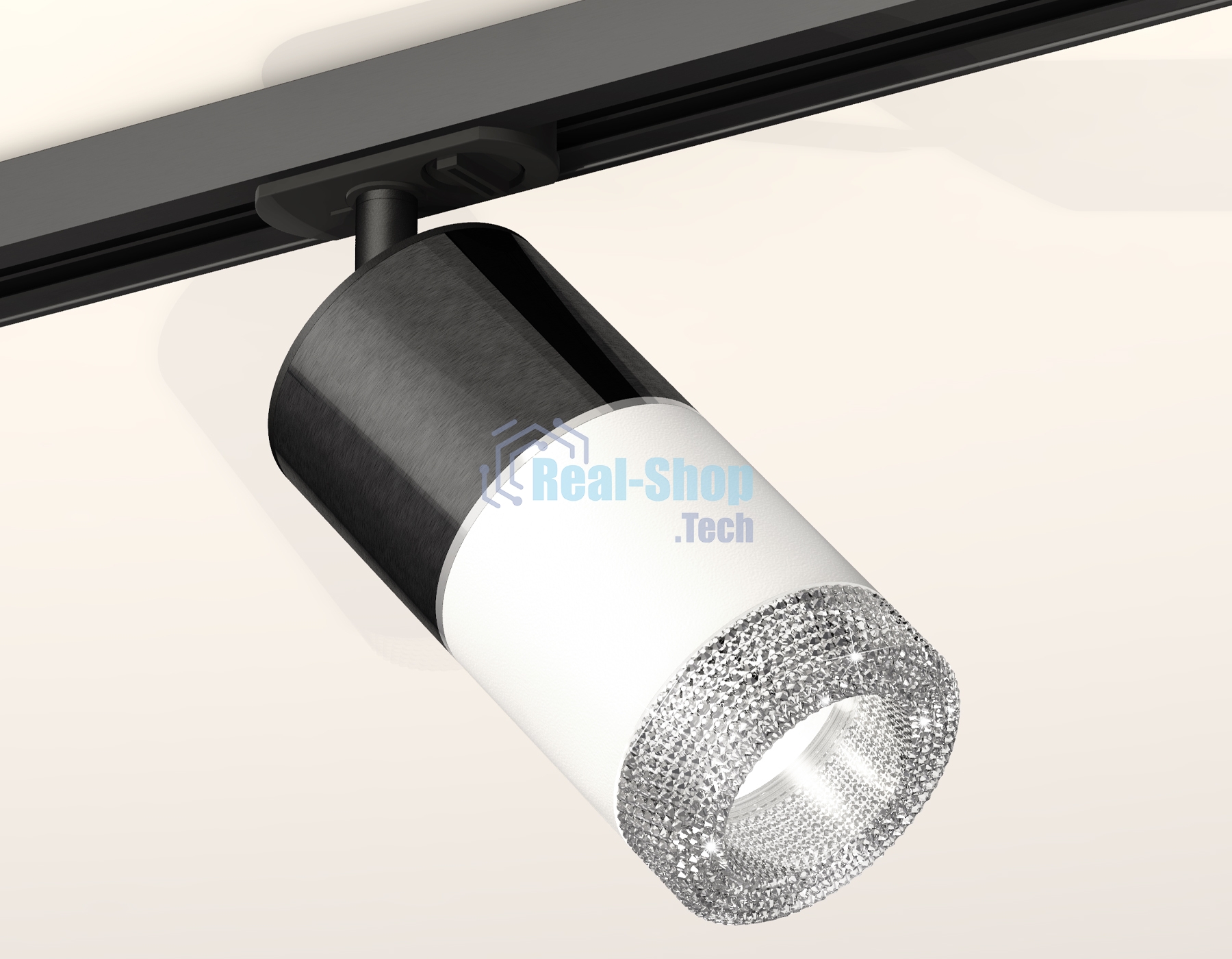 Светильник Ambrella light XT7401051 SWH/DCH/CL/SBK белый песок/черный хром/прозрачный/черный песок MR16 GU5.3