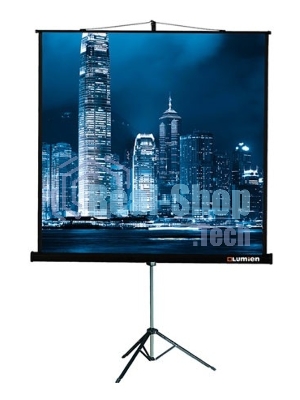 Экран на треноге Lumien 203x203см Master View LMV-100109 1:1 напольный рулонный