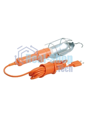 Светильник переносной УП-1P пл. вил. с выкл. 2Р 5м ИЭК WSP20-05-K09