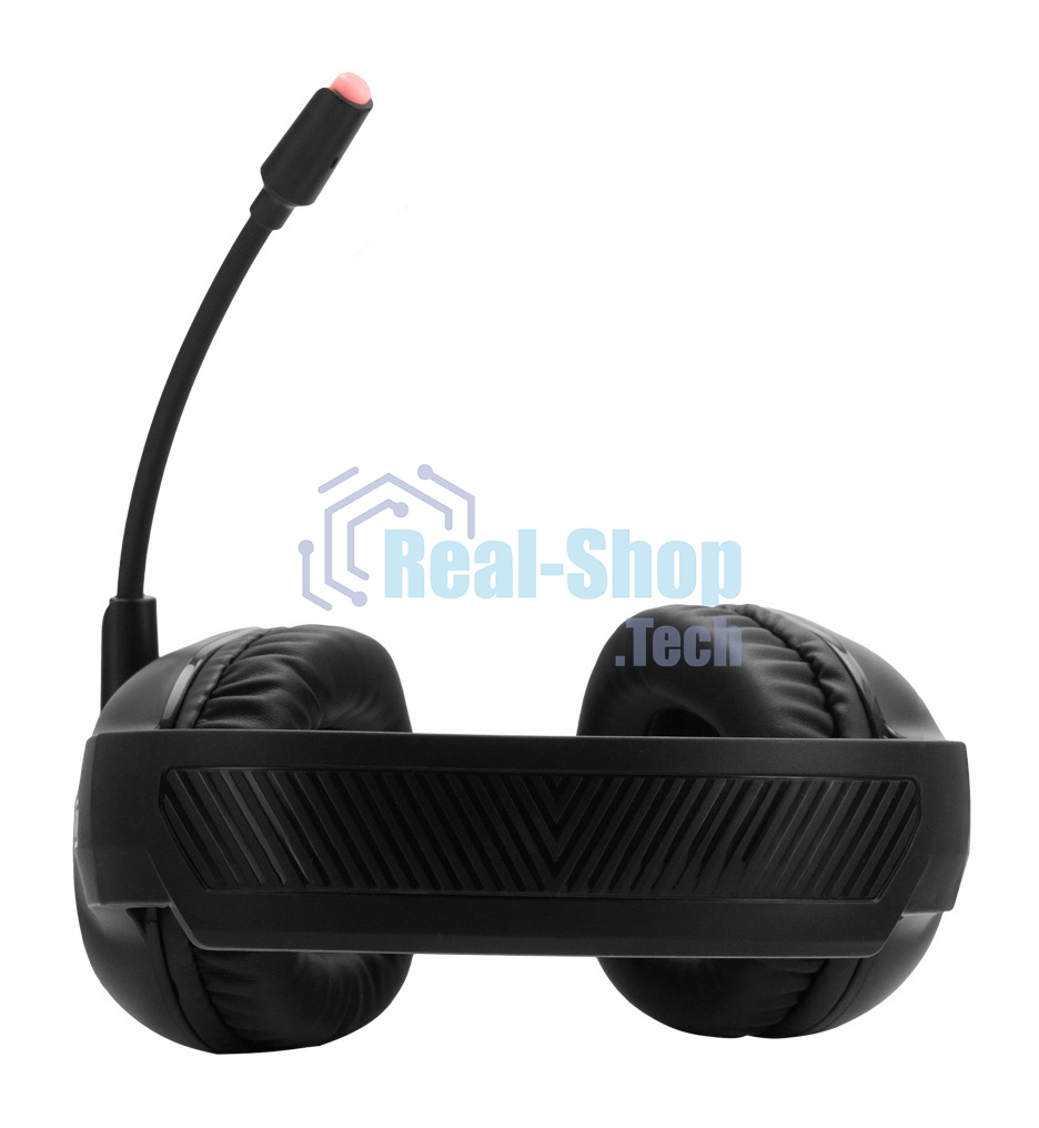 Наушники с микрофоном Oklick HS-L930G SNORTER черный/синий 2м мониторные USB оголовье (HS-L930G)