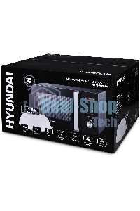 Микроволновая печь Hyundai HYM-M2062 черный, 23 л, 800 Вт, переключатели - поворотный механизм/кнопки