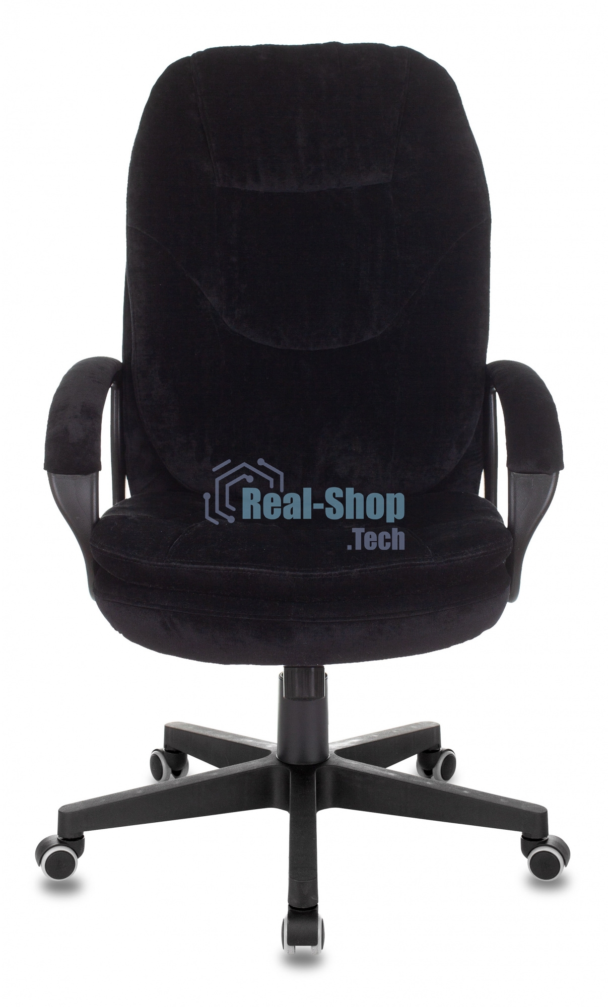 Кресло руководителя Бюрократ CH-868N Fabric черный Light-20, крестовина пластик