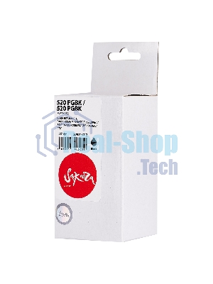 Набор струйных картриджей Sakura 2932B012 (520 PG Black/520 PG Black) для Canon, черный, 16x2 мл., 340 к.