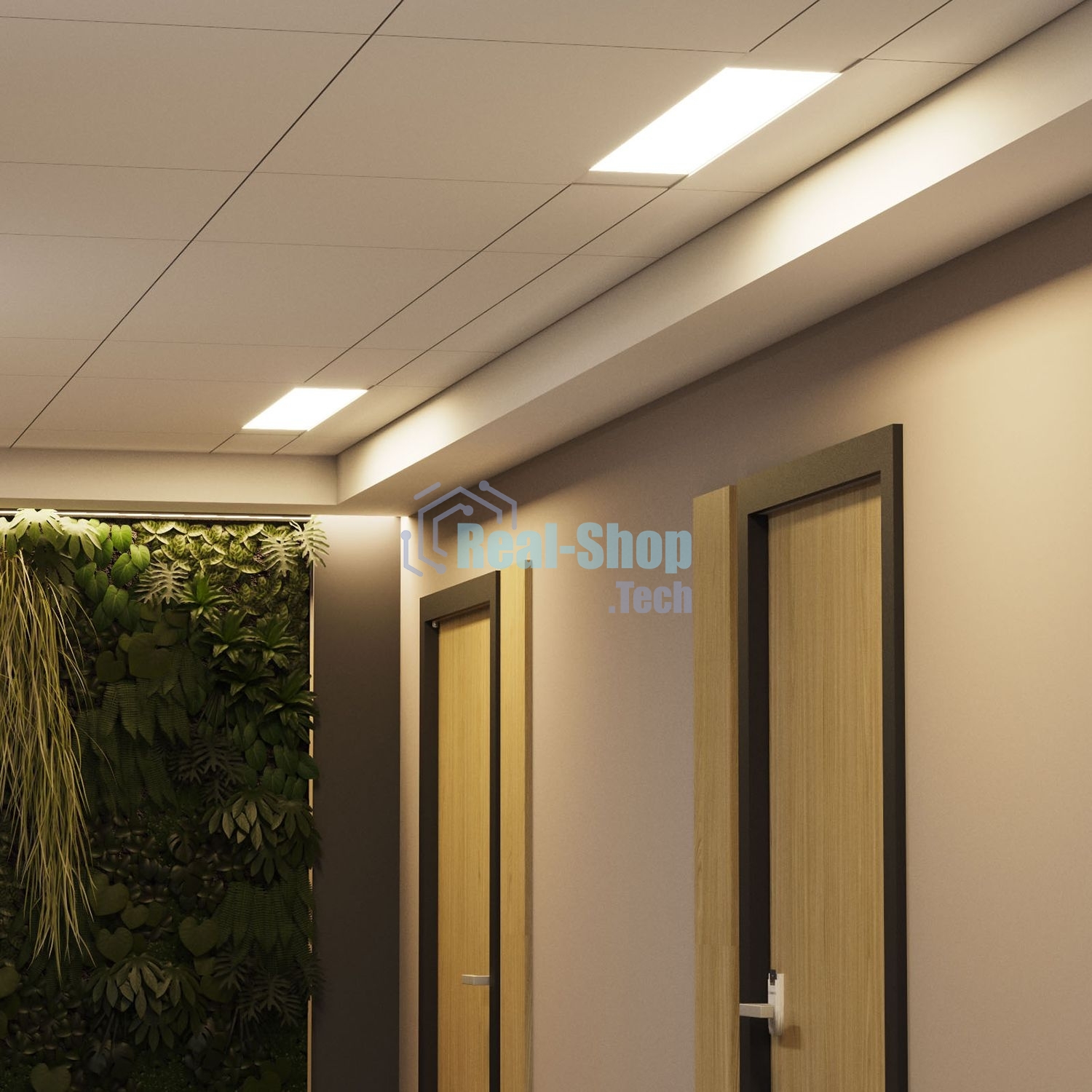 Светильник светодиодный Gauss ДПО-36w 4000K,3000Лм,1209х75х25, IP20