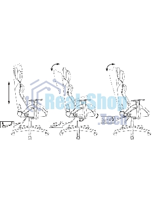 Кресло игровое Zombie Game Penta черный/красный эко.кожа с подголов. крестов. пластик