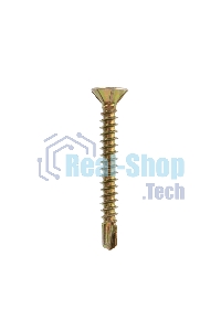 Саморез оконный Kranz сверло, 3.9х32, желтый цинк, упаковка поставщика (9 000 шт.)