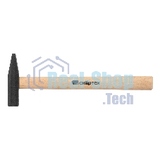 Молоток слесарный Сибртех 400 г, квадратный боек, деревянная рукоятка