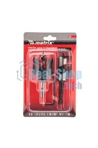 Набор для установки врезных замков Matrix, 22 мм/48 мм