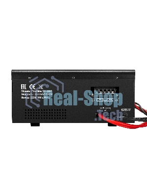 Комплект Источник бесперебойного питания EX296003RUS + батарея 33Aч EX282974RUS 4шт (инвертор, синус, для котла, настенный) ExeGate FineSine SX-3000.LCD.AVR.2SH.T <3000VA/2100W, чистая синусоида, цветной LCD-дисплей, AVR, 2*Schuko+клеммы, линейно-интерактивный, крепление настенное, черный> + батарея ExeGate DT 1233 (12В, 33А·ч) 4шт