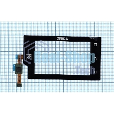 Сенсорное стекло (тачскрин) для Zebra WT6000 WT60A0, черное