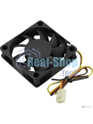 Вентилятор для корпуса ExeGate EX06015S3P черный, 60 мм, 3500 об/мин, 24 дБ, 3 pin