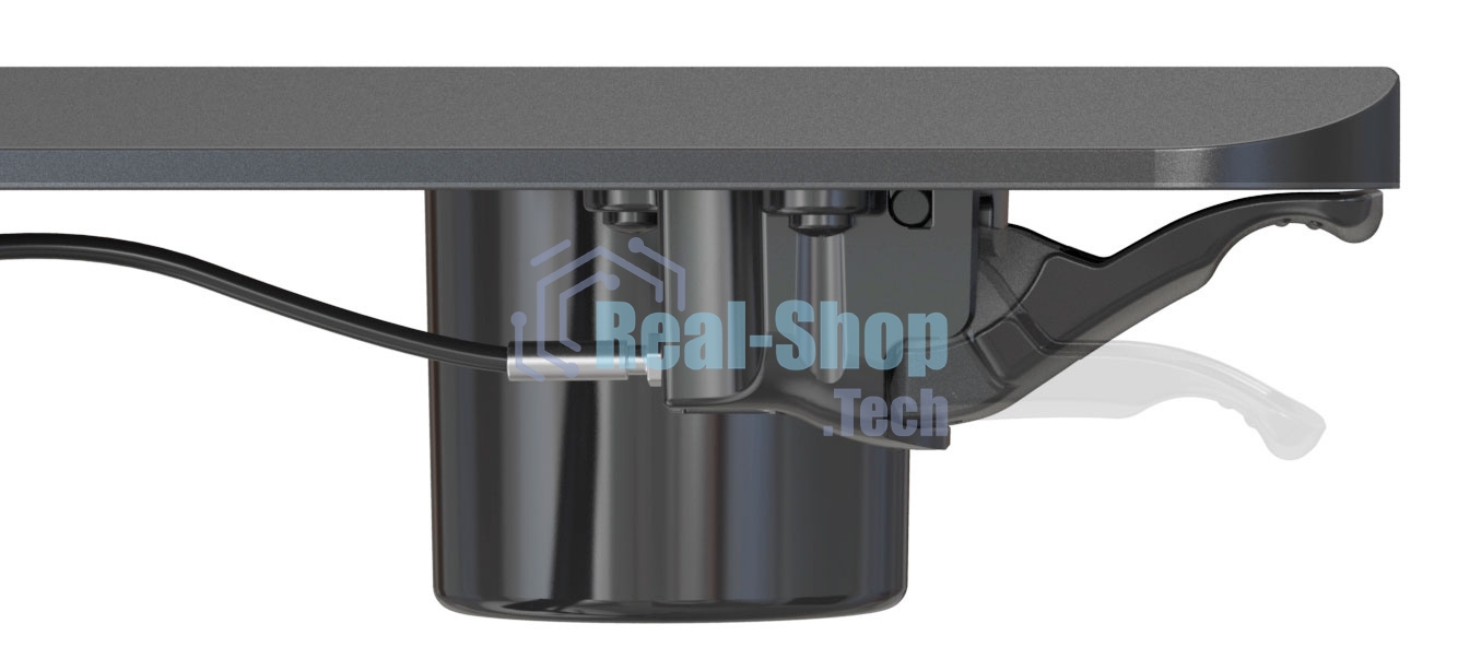 Стол для ноутбука Cactus VM-FDS101B столешница МДФ черный 70x52x105 см (CS-FDS101BBK)