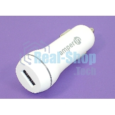 Автомобильное зарядное устройство AMPERIN CCW-1USB USB DC 5V 3.0A/9V 2A/12V 1.5A белый