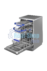 Посудомоечная машина Maunfeld MWF45331S, серебристый, 45 см, 10 компл., 49 дБ, класс A++