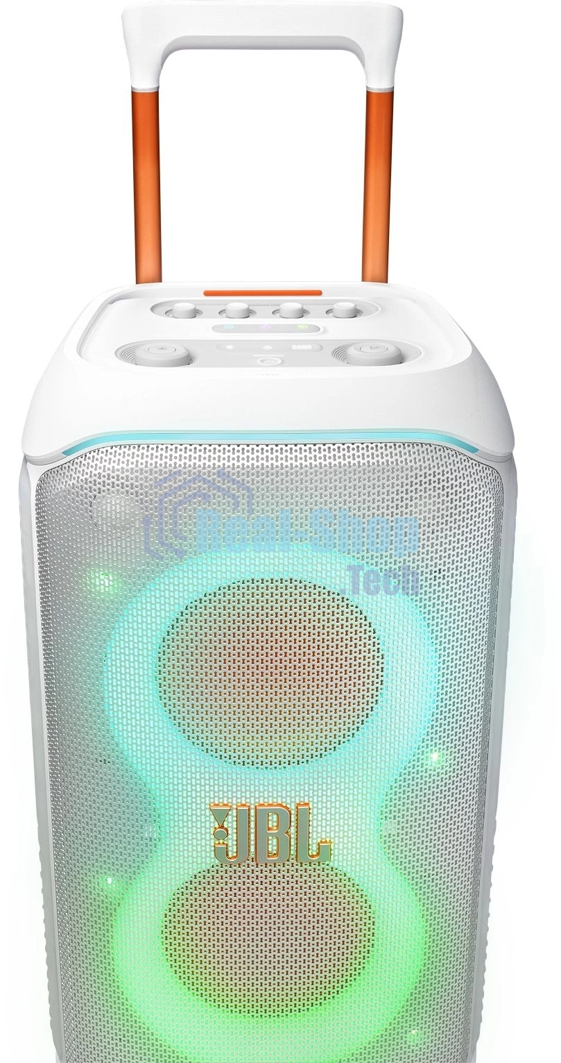 Минисистема Hi-Fi JBL Partybox Stage 320 белый 240Вт USB BT