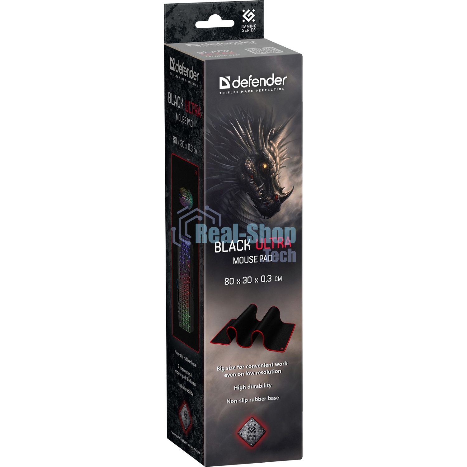 Коврик для мышки Defender ULTRA REDRAGON