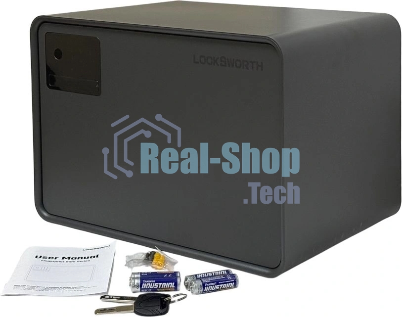 Сейф мебельный LockSworth VS4529-BK взломостойкий встраиваемый 250x360x250мм электронный/ключевой/биометрический