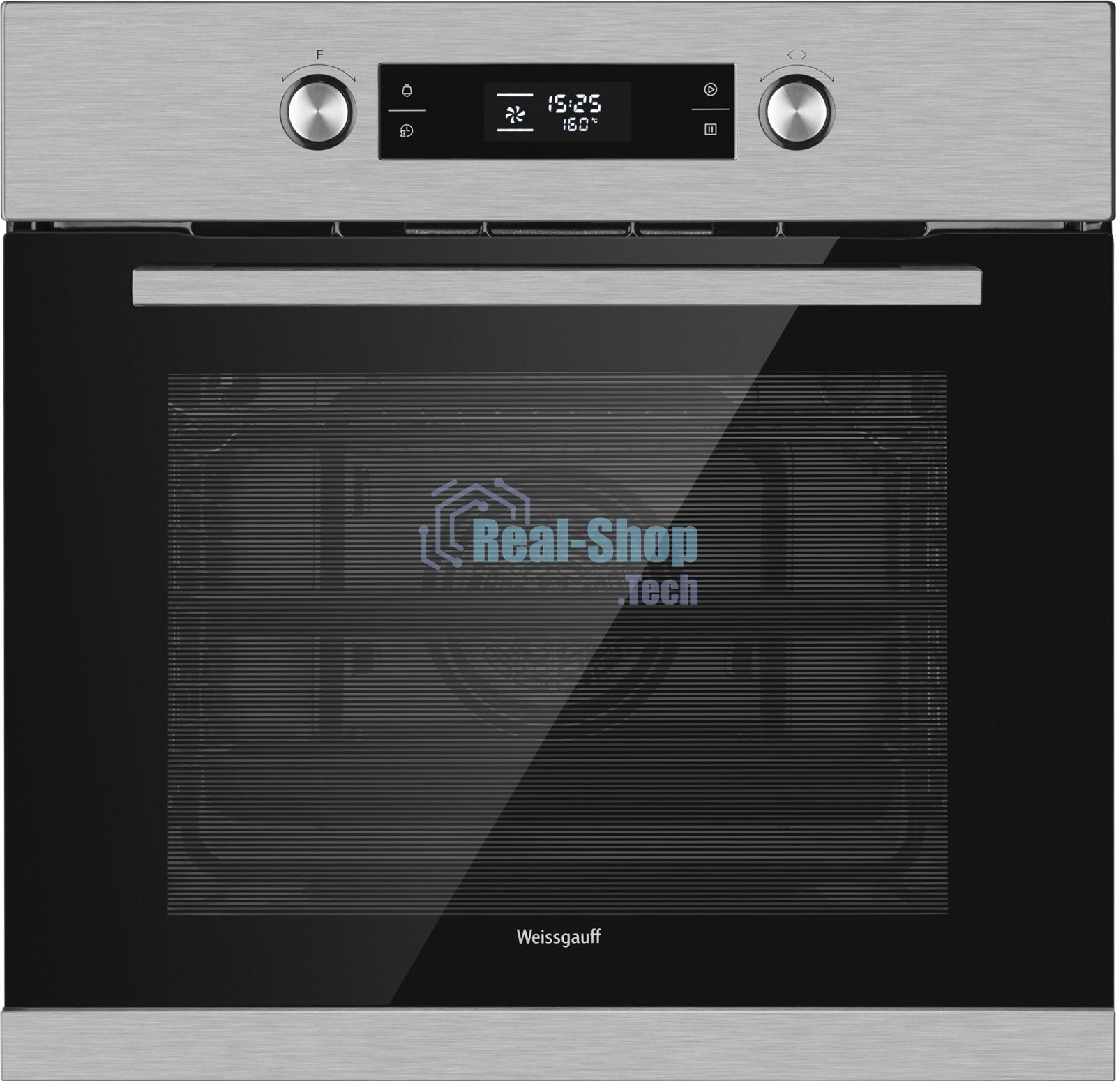 Духовой шкаф электрический Weissgauff EOM 691 PDBX Steam Clean нержавеющая сталь