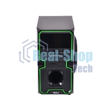 Акустическая система Dialog Progressive AP-222B BLACK - акустические колонки 2.1, 30W+2*10W RMS, Bluetooth, USB/SD reader