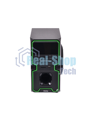 Акустическая система Dialog Progressive AP-222B BLACK - акустические колонки 2.1, 30W+2*10W RMS, Bluetooth, USB/SD reader