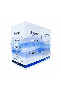Кабель SkyNet Light FTP outdoor 4x2x0,46, медный, FLUKE TEST, кат.5e, однож., 305 м, box, черный