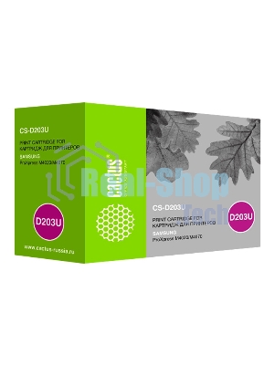 Картридж лазерный Cactus CS-D203U черный (15000 стр.) для Samsung ProXpress M4020/M4070