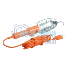 Светильник переносной УП-1P пл. вил. с выкл. 2Р 10м ИЭК WSP20-10-K09