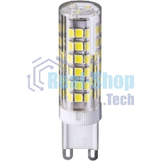 Лампа светодиодная Navigator NLL-P-G9-6-230-4K 6Вт капсульная 4000К белый G9 500лм 230В