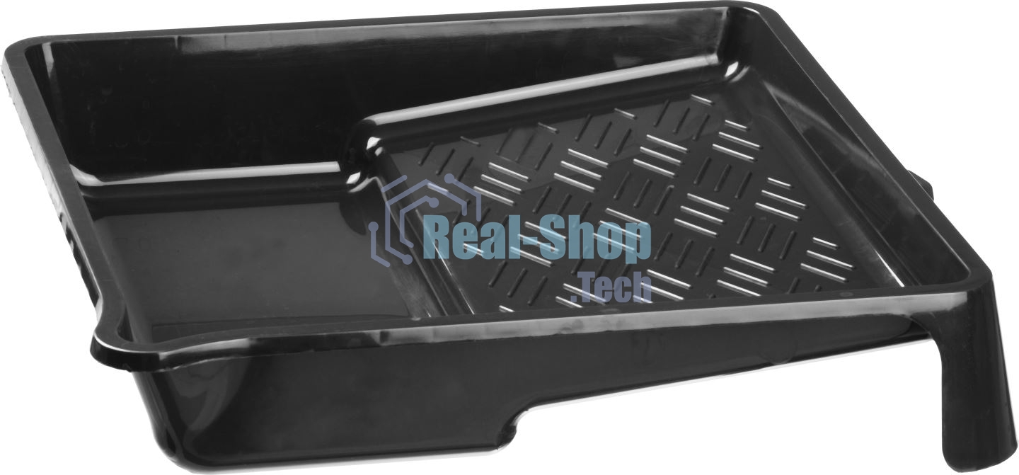 Ванночка малярная Зубр СТАНДАРТ пластмассовая, для валиков до 270 мм, 330х350мм, 0,8 л