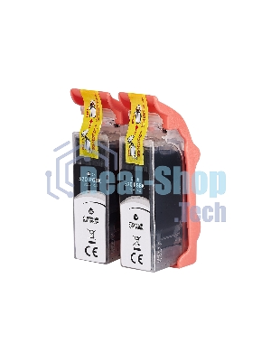 Набор струйных картриджей Sakura 2932B012 (520 PG Black/520 PG Black) для Canon, черный, 16x2 мл., 340 к.