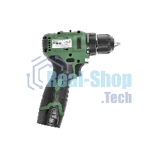 Дрель-шуруповерт аккумуляторная Haммer ACD12BLC, Аккумуляторная, 12В, 2 АКБ, Кейс