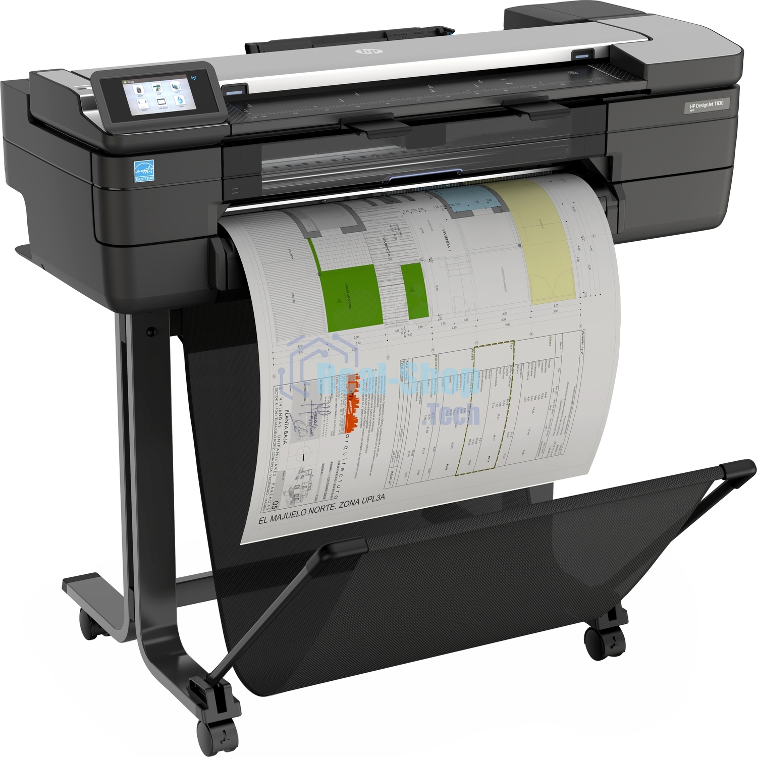 Плоттер струйный HP DesignJet T830 MFP (F9A28D), A1, 24