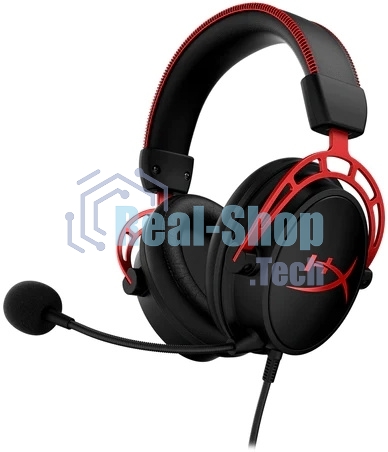 Гарнитура игровая/ HyperX Cloud Alpha (HX-HSCA-RD/AS) красный